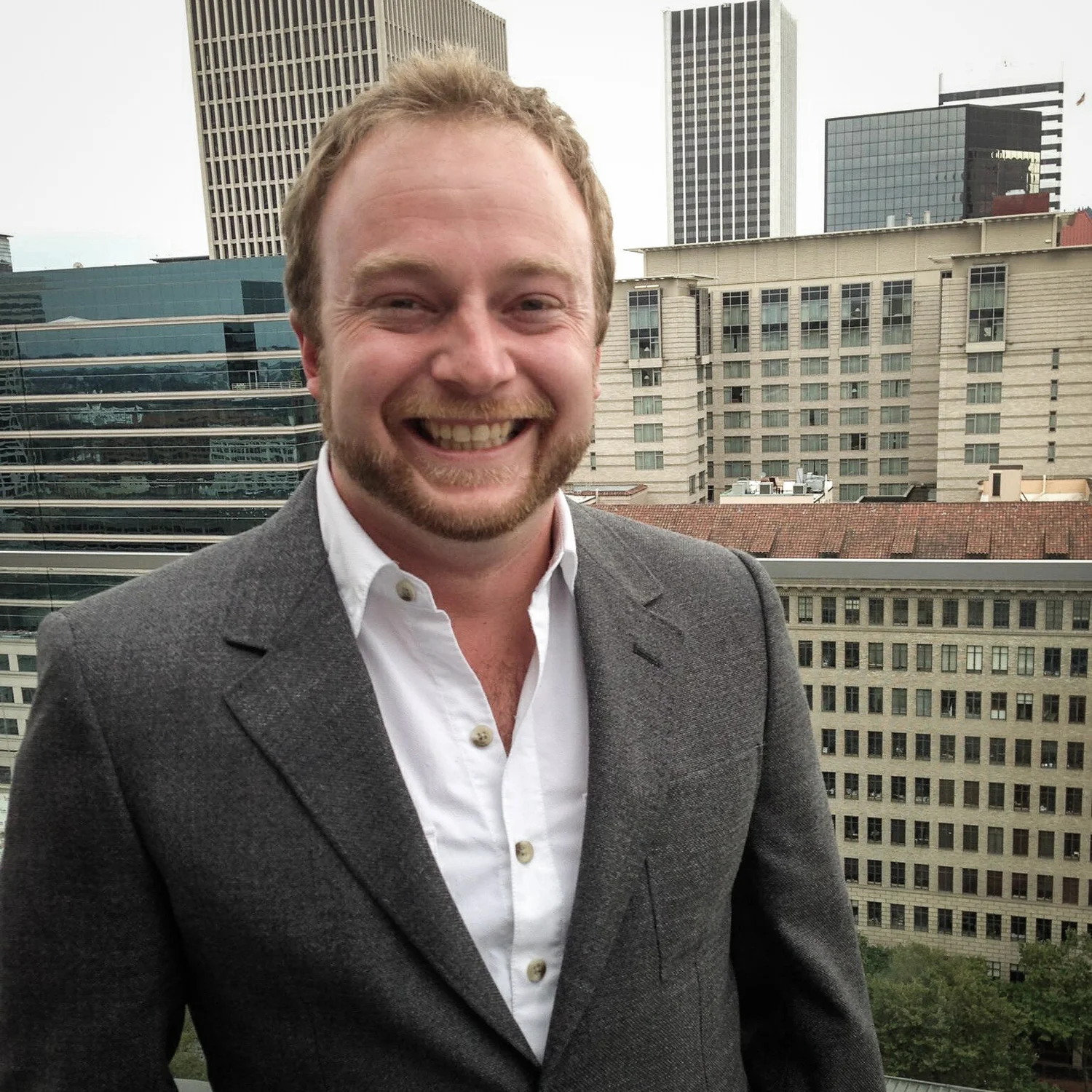 Portrait of a smiling Cognixion team member