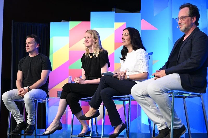 Panelists discussing neurotechnology at the Aspen Ideas Festival