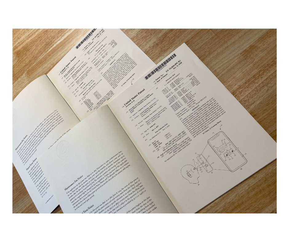 Printed patent documents open to technical diagrams